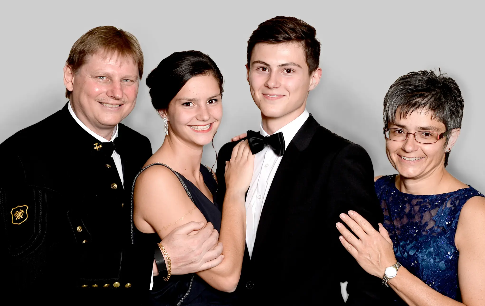 Gruppenbild Familie Roth